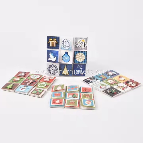 Merry Christmas Gift Paper Tags